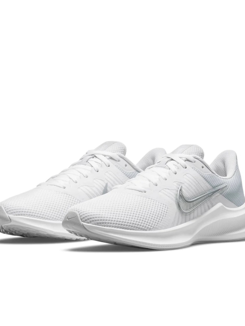 Nike Downshifter 8 White Metallic Silver'